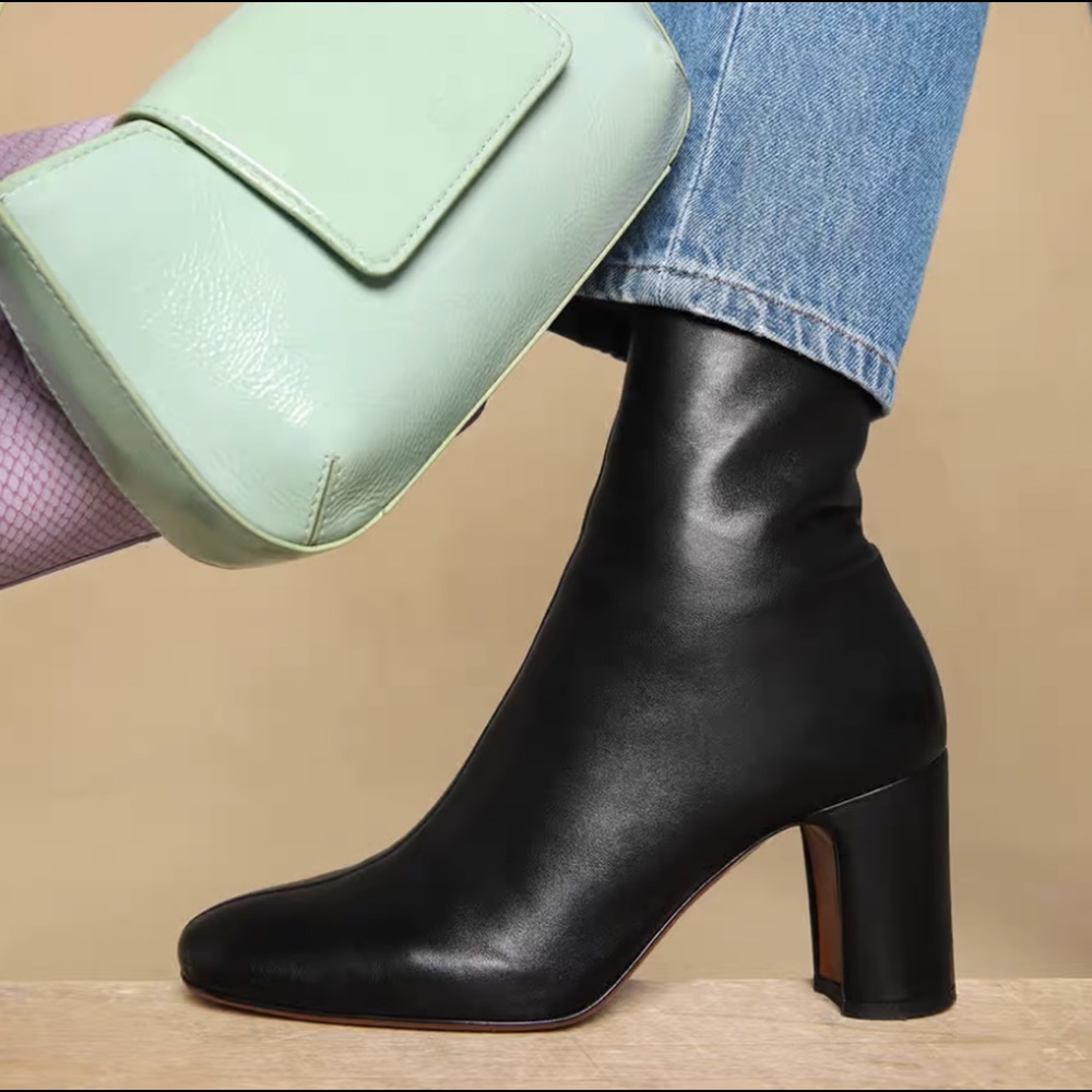 NWT Rouje Celeste Ankle Boot - Black
